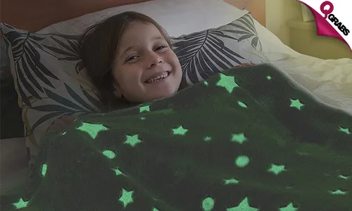 Glow-In-The-Dark Blanket!